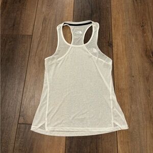 White See-Through Tank North Face XS
